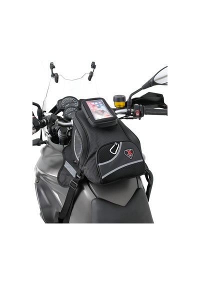 Forte Gt 627 Xl Tank Bag Manyetik Motosiklet Depo Üstü Çantası Siyah Depo Üstü Mıknatıslı Çanta