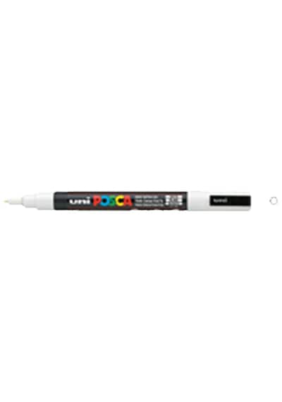 Uni-ball Markör Boyama Posca Su Bazlı Poster 0.9-1.3 Mm Beyaz Pc-3m Çok Renkli