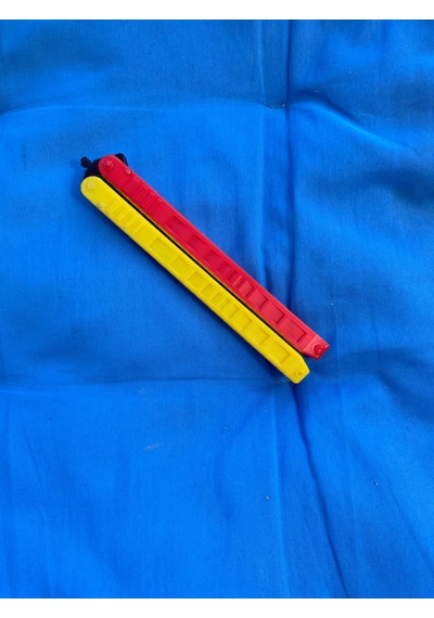 3d Baskı Plastik Katlanabilir Eğitmen Kelebek - Farklı Renkler Stres Ve Beceri Geliştirme Aksesuarı Sarı - Kırmızı