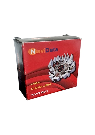 Navidata Nvd-521 Ekran Kartı Fanı Geçmeli Kare Soğutucu Vga Sessi