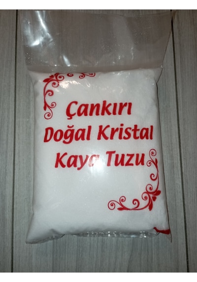 Çankırı Kristal Kaya Tuzu Yemeklik Ince Öğütülmüş 1 Kg