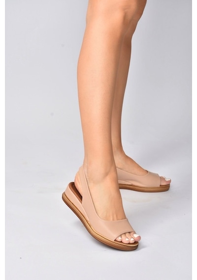 Fox Shoes Ten/Taba Kadın Sandalet K674300609