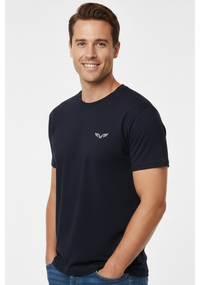 White Whale Silver Icon Men S T-shirt Siyah