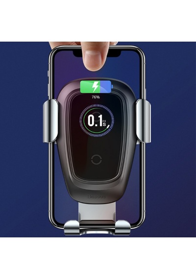 Baseus Gravity Metal Wireless Kablosuz Araç Şarj Tutucu Wxyl-B0A (489845123)