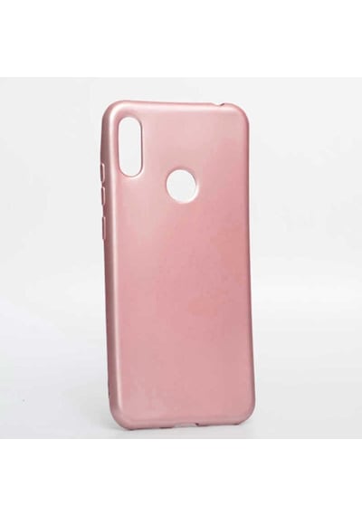 Huawei Honor 8a Kılıf Zore Premier Silikon Kapak Rose Gold