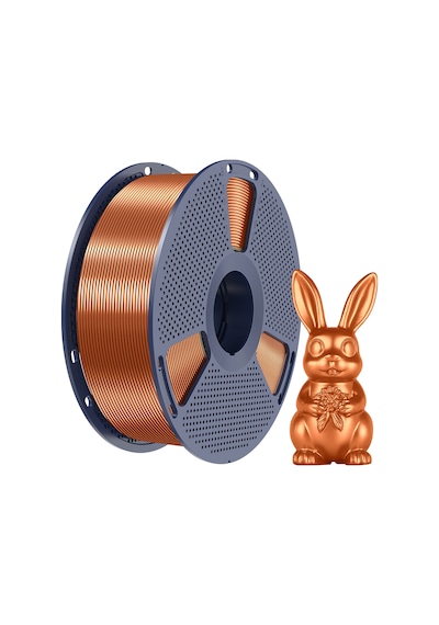 Sunlu Kırmızı Bakır Silk Pla+ Filament - 1.75mm - 1 Kg