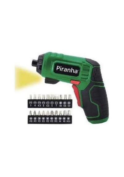 Piranha PSD-2228 Şarjlı Vidalama 30 Parça