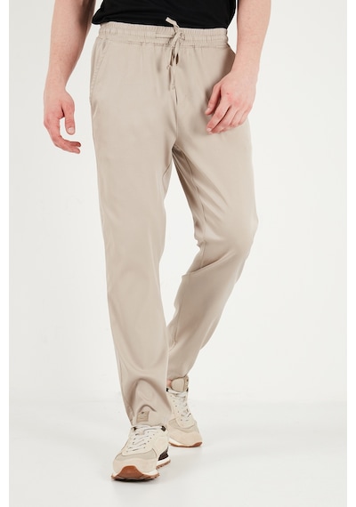 Buratti Slim Fit Normal Bel Boru Paça Denim Pantolon Erkek Kot Pantolon 5545c82mılano Bej