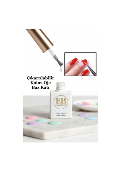 Soyulabilir Baz Kat 15ml - Peel-off Base Kalıcı Oje Ve Protez Tırnak Peeloff Base Coat - Tpo İçermez Peel Of Base Coat