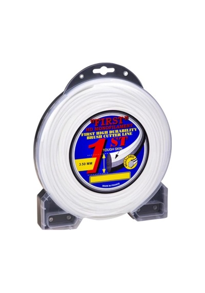 First Motorlu Tırpan Misinası 3.50Mm 6 Köşe Beyaz Misina