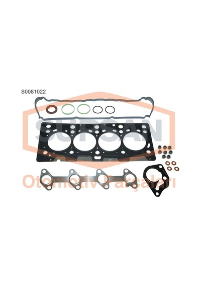 Supsan S0081022 Ust Takım Contası Kecelı Kangoo Clıo Megane 1,5dcı K9k
