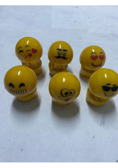 Torpido Üstü Zıp Zıp Emoji 6'lı Set