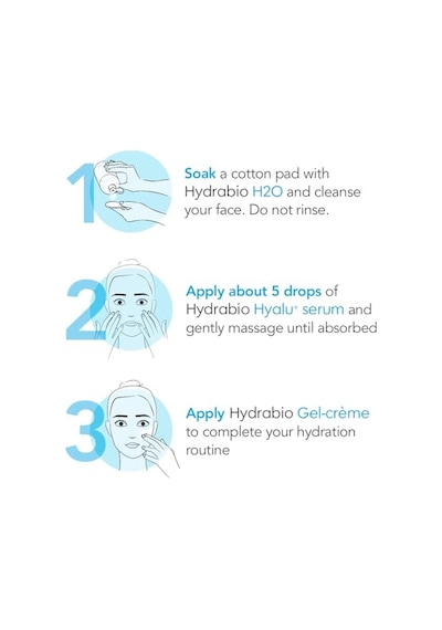 Bioderma Hydrabio Hyalu+ Dolgunlaştırıcı Ve Nemlendirici, Erken Yaşlanma Karşıtı Hyalüronik Asit Ve Niasinamid İçeren Yüz Serumu 30 Ml