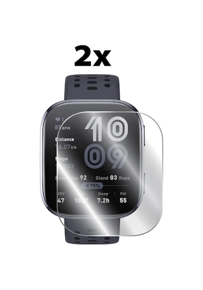 Amazfit Bip 6 İle Uyumlu Ekran Koruyucu 2 Adet Çok Renkli