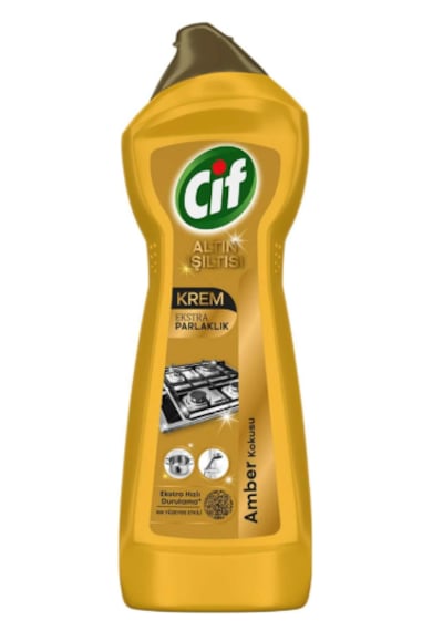 Cif Krem Altın Işıltısı Ekstra Parlaklık 750ml Amber Kokusu Tekli