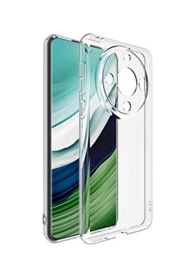 Huawei Mate 60 Pro Uyumlu Şeffaf Silikon Kılıf - Kamera Korumalı Esnek Tam Koruma Kapak