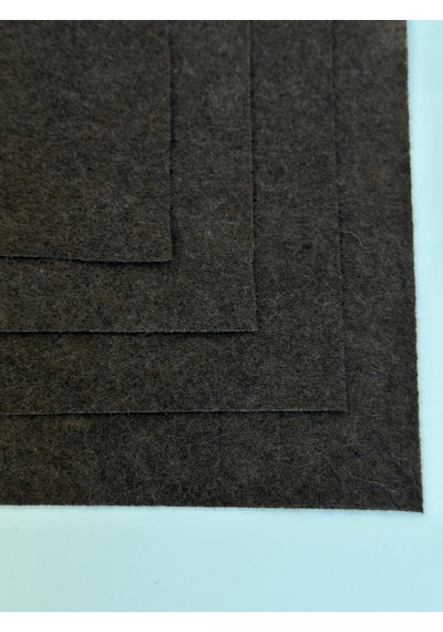 Kahve Rengi Metrelik Ince Keçe Kumaş Keçe 1 Mm Aktivite Keçesi Renkli Keçe 1 Metre 100 Cm X 100 Cm