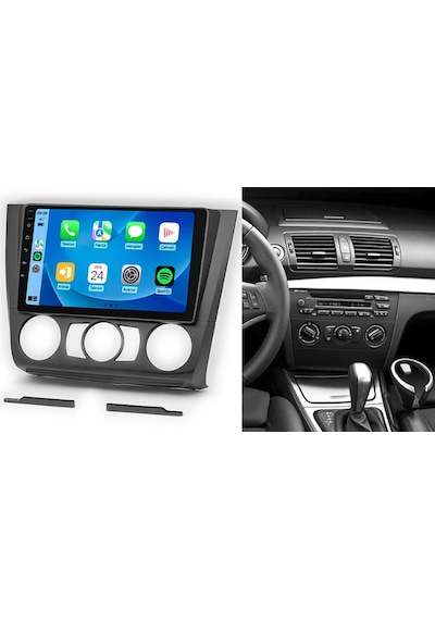 Bmw 1 Serisi 2004-2011 M/c 8gb Ram 64gb Hafıza 8 Çekirdek Carplay Kamera Multimedya 9"