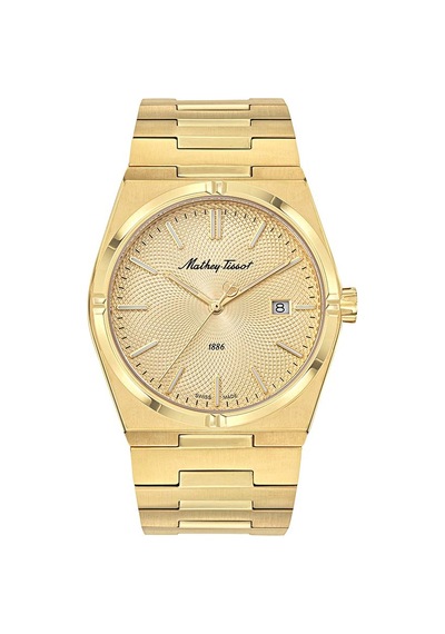 Mathey Tissot Erkek Kol Saati H118pdı Altın