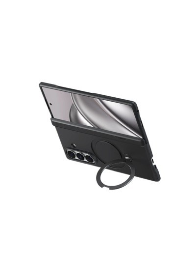 Torras Samsung Galaxy Uyumlu Z Fold 8 Ultra Ostand Q3 Spin 2 Adet Ekran Koruyuculu Magsafe Kılıf Siyah