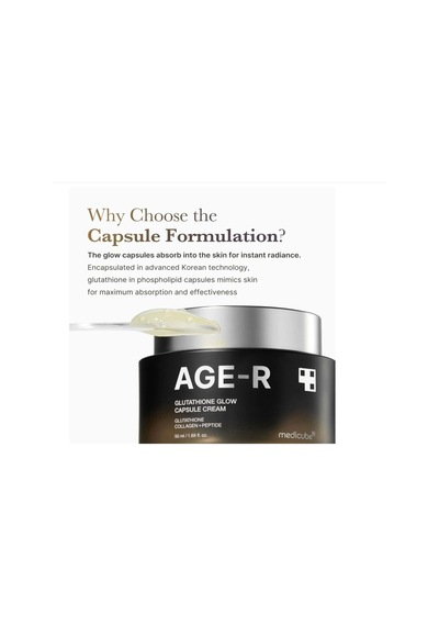 Defacto Medicube Age-R Glutathione Glow Capsule Yüz Kremi 50 ML