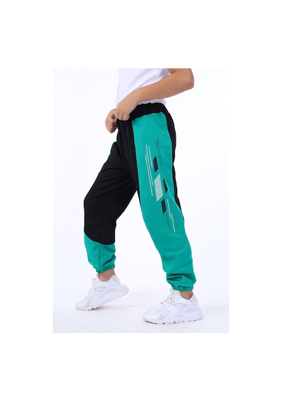 Toontoy Kids Toontoy Erkek Çocuk Baskılı Beli Paçası Lastikli Cepli Basic Jogger Eşofman Altı - Renk Bloklu & 2 İplik Yeşil Toontoy Kids Toontoy Erkek Çocuk Baskılı Beli Paçası Lastikli Cepli Basic Jogger Eşofman Altı - Renk Bloklu & 2 İplik Yeşil