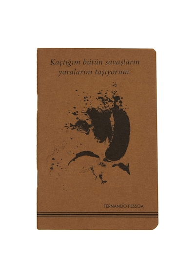 Fernando Pessoa Kraft Defter Çok Renkli