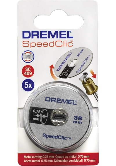 Dremel Ez Speedclic İnce Kesme Diskleri 38 Mm (Sc409) 5'Li - 2615S409JB