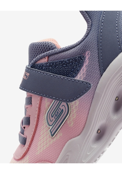 Skechers Skechers Sola Glow - Ombre Deluxe Küçük Kız Çocuk Gri Işıklı Spor Ayakkabı 303714n Gylp Gri