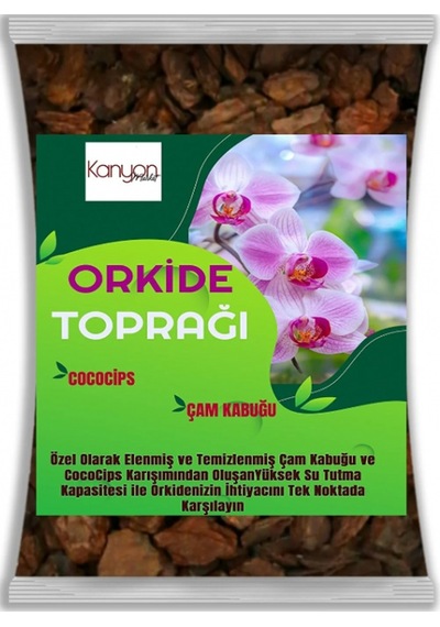 Bykurt 5 Litre Orkide Toprağı Çam Kabuğu Ve Cococips Karışımlı