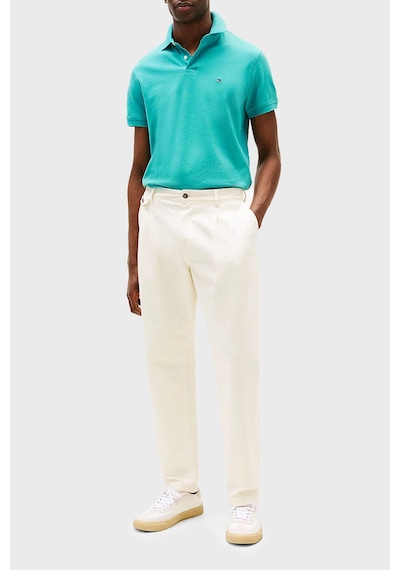 Tommy Hilfiger Erkek Polo Yaka T Shirt Mw0mw17770 M0c Yeşil Yeşil
