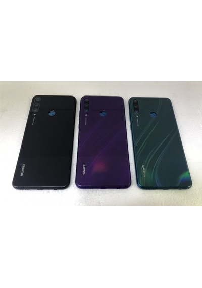 Huawei Y6p Kasa Arka Kapak Pil Kapağı - Siyah