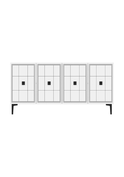 Ka1202db - Yuka Konsol, Tv Sehpası Safirmeşe-beyaz 120cm Safirmeşe-beyaz