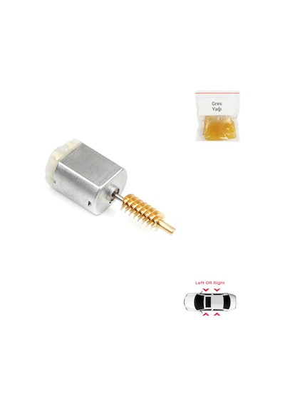 Kapı Kilit Dc Motor 57.20 Mm Renault Clio Dacia Sandero İçin