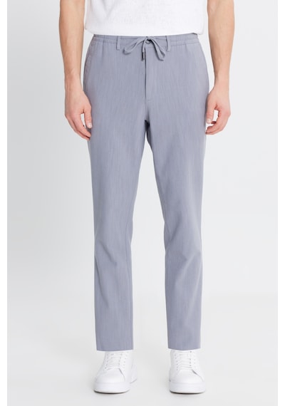 AC&Co / Altınyıldız Classics Erkek Grı Keten Slim Fit Dar Kesim Beli Bağlamalı Yan Cepli Casual Pantolon Grı AC&Co / Altınyıldız Classics Erkek Grı Keten Slim Fit Dar Kesim Beli Bağlamalı Yan Cepli Casual Pantolon Grı