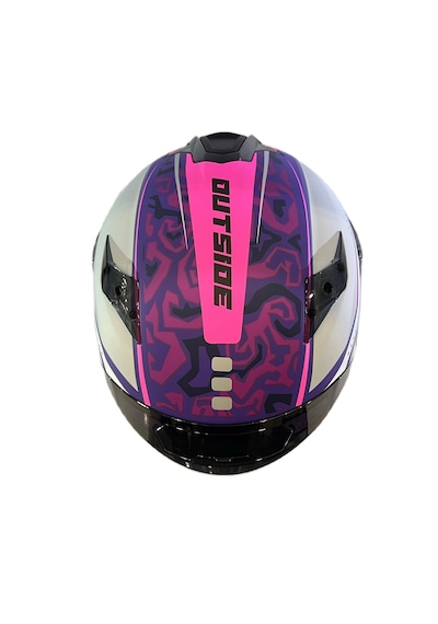 Mt Helmets Targo S Outside C8 Kapalı Motosiklet Kaskı Pembe