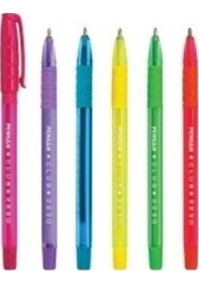 Tükenmez Kalem My-clup Ball Point Pen 1.0mm Pembe 36lı Pembe
