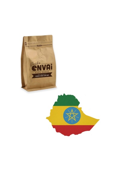 Yaska Envai Kahve Ethiopia Filtre Kahve Öğütülmüş 500 Gr Öğütülmüş