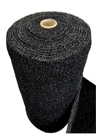 Siyah Kıvırcık Yolluk En 100 Cm Kalınlık 14 Mm