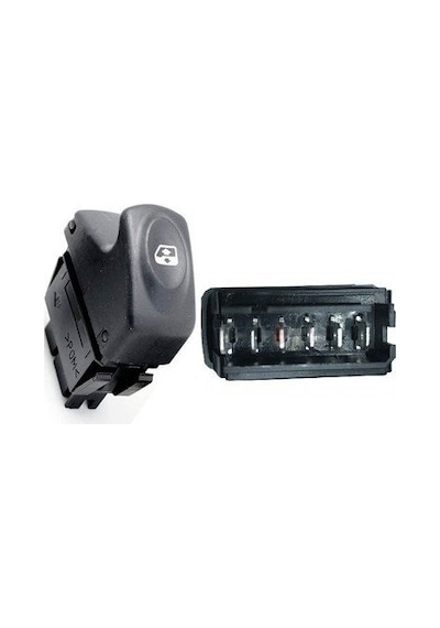 Renault Clio  Megane Kango Ön cam Düğme Anahtarı 7700421119 -