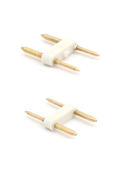 Powermaster 9mm Neon Led Bağlantı İğnesi Beyaz