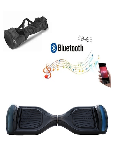 Citymate Hoverboard Elektrikli Kaykay Bluetooth Çantalı 6.5 Siyah