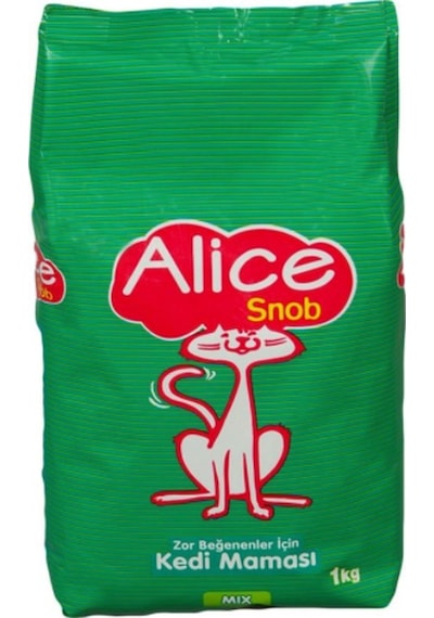 Alice Snob Mix Zor Beğenen Yetişkin Kedi Maması 5 x 1 KG