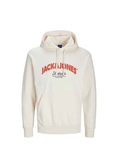 Jack & Jones Erkek Sweatshirt Krem 12267584 Jorbronx Arch Bıg 25kw21000456 W210200 Bej
