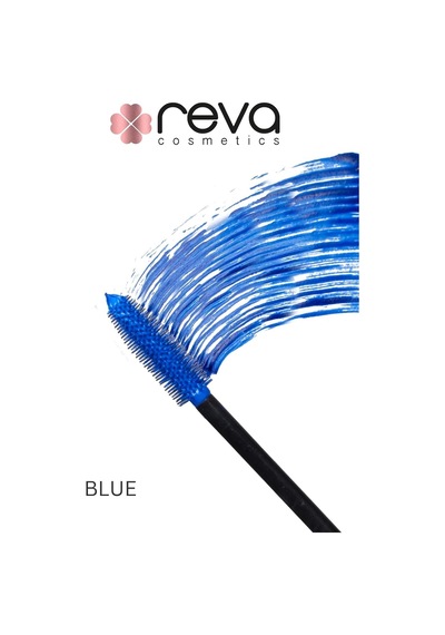 Lash Booster & Full Volume Color Mascara -tam Hacim & Uzatan Renkli Maskara Mavi 457 Çok Renkli
