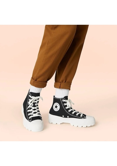 Converse Chuck Taylor All Star Lugged Canvas Kadın Sneaker-siyah Siyah