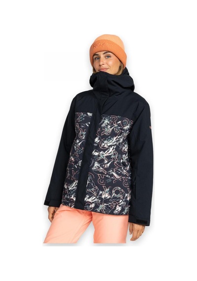 Roxy Erjtj03484 Galaxy Jk Snowboard Ceketi Siyah Kadın Mont Siyah