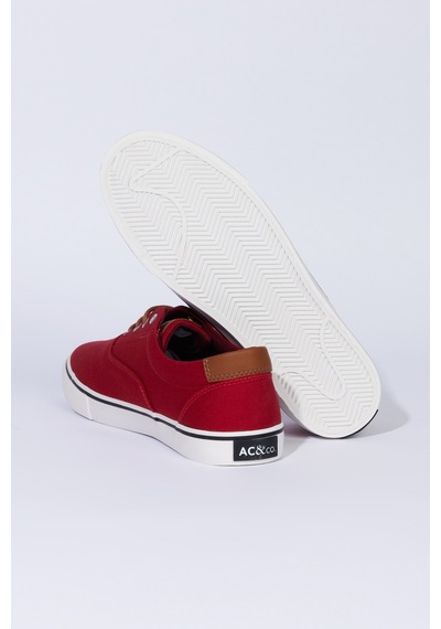 Ac&co / Altınyıldız Classics Erkek Kırmızı Sneaker Ayakkabı Kırmızı