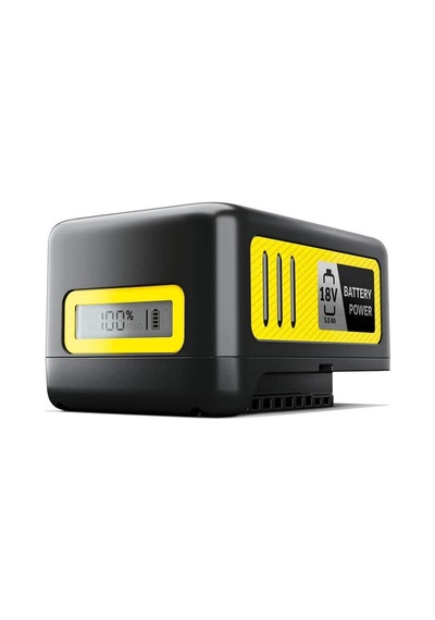 18 V 5.0 Ah Rechargeable Yellow 95.0 Mm 96.0 Mm 142.0 Mm