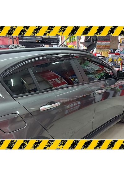 Fiat Egea Cross Mügen Cam Rüzgarlığı 2021 Sonrası 4 Lü Set N11.12262